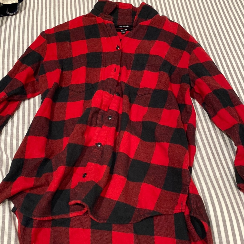 Madewell flannel long sleeve